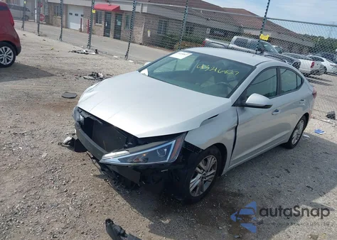 2020 Hyundai Elantra Sel из США, поврежденный, VIN 5NPD84LF3LH506706